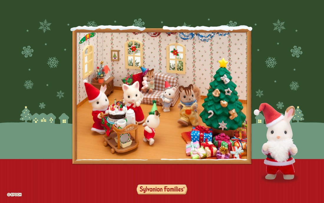 CHRISTMAS SANTA TWINS Japan Official Store Limmited Sylvanian Families  Calico Critters